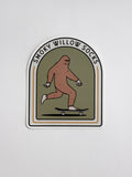Skater Squatch Sticker